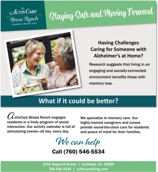 Memory Care for Every Stage