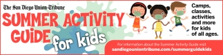 Summer Activity Guide for Kids