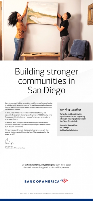 Building Stronger Communities in San Diego