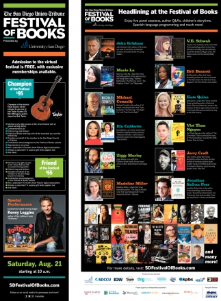 Headlining At The Festival Of Books