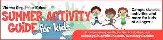 Summer Activity Guide For Kid