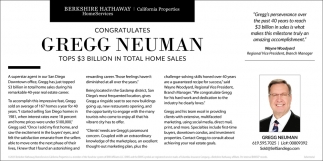 Tops 3 Billion In Total Home Sales