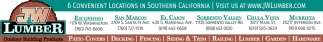 6 Convenient Locations In Southern California