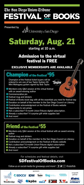 Admission To The Virtual Festival Is Here