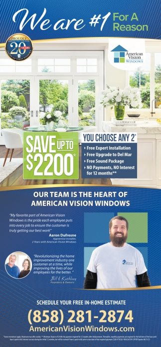 Our Team is the Heart of American Vision Windows