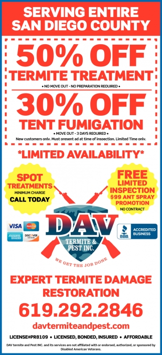 50% OFF Tent Fumigation