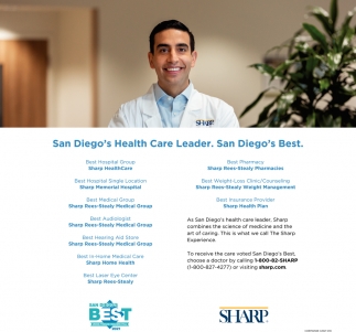 San Diego's Health Care Leader.