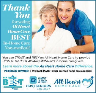 Best In-Home Care Non-Medical!
