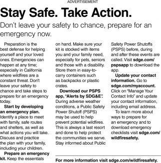 Stay Safe. Take Action.