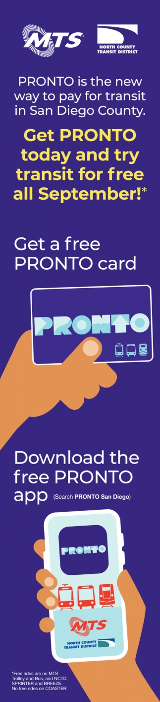 Get a Free Pronto Card