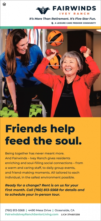 Friends Help Feed the Soul