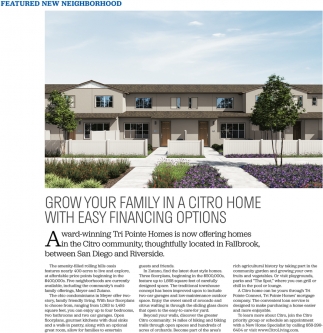 Grow Your Family in a Citro Home with Easy Financing Options