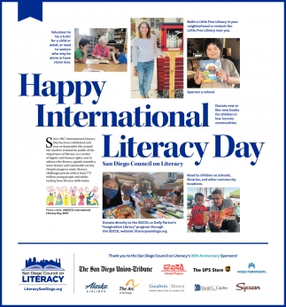 Happy International Literacy Day