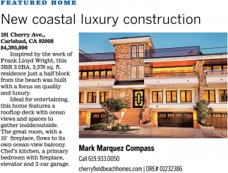 New Coastal Luxury Construction