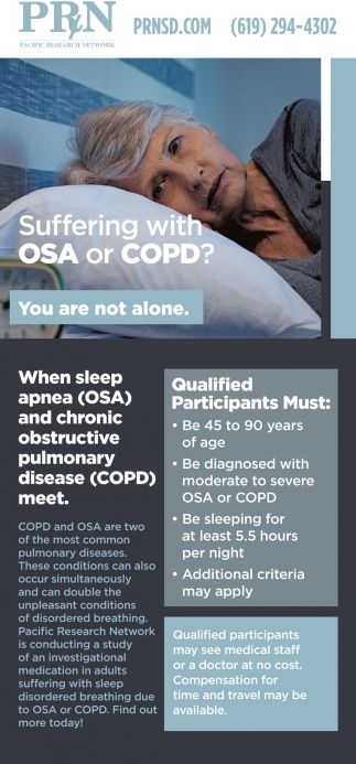 Suffering With OSA Or COPD?