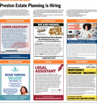 Preston Estate Planning Is Hiring