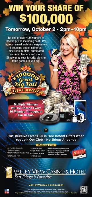Win Your Share Of $100,000