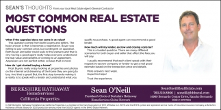 Most Common Real Estate Questions