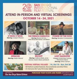 Attend In-Person and Virtual Screenings