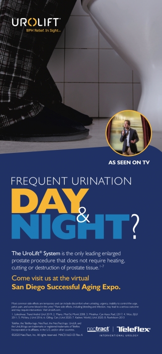 Frequent Urination Day & Night?