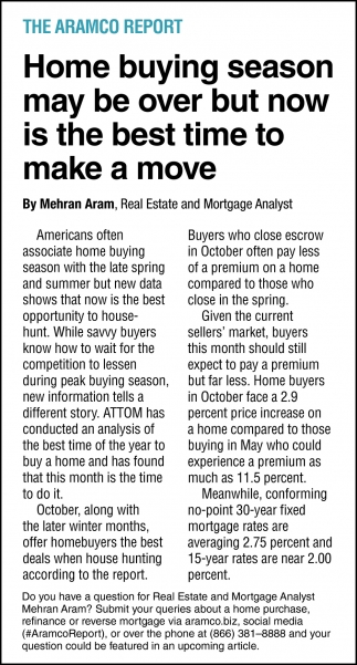 Potential Home Buyers May Soon Find A Good Time To Make Their Move