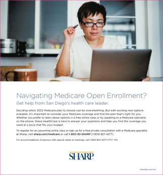 Navigating Medicare Open Enrollment?