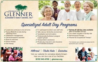 Specialized Adult Day Programs