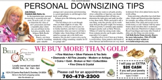 Personal Downsizing Tips