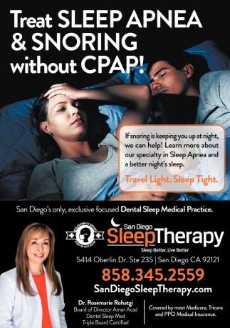 Treat Sleep Apnea & Snoring Without CPAP