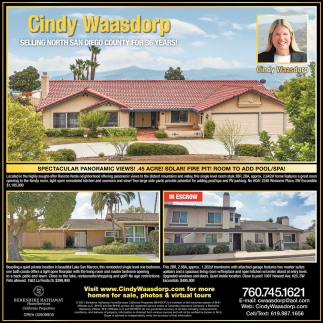 Selling North San Diego County For 36 Years!