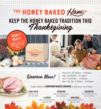 Keep The Honey Baked Tradition This Thanksgiving