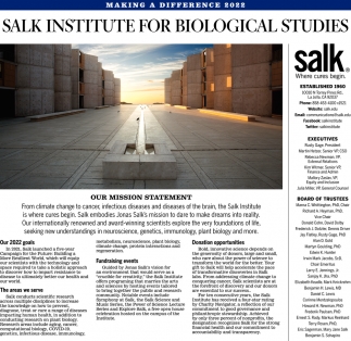 Salk Institute For Biological Studies