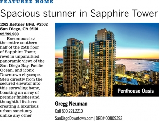 Spacious Stunner in Sapphire Tower