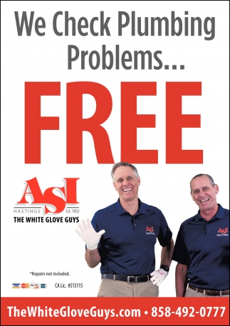 We Check Plumbing Problems... Free