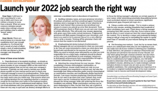 Launch Your 2002 Job Search The Right Way