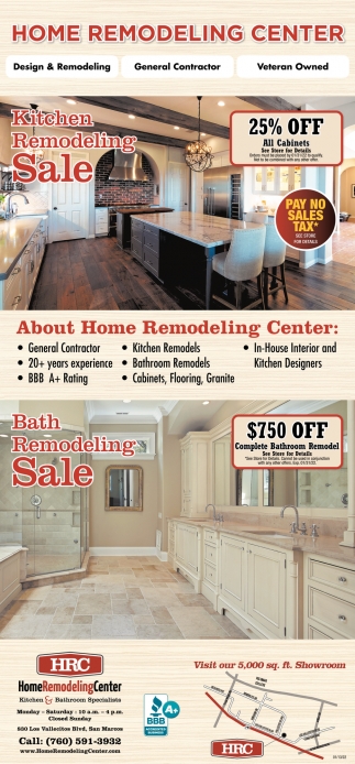 Holiday Kitchen Remodeling Sale