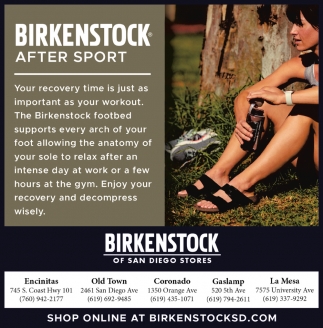 Birkenstock After Sport