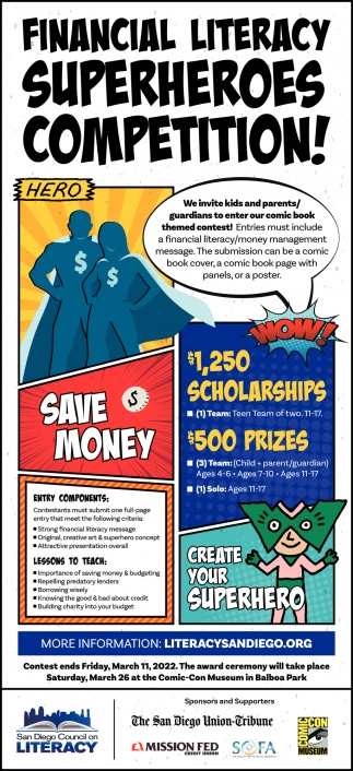 Financial Literacy Superheroes Competition