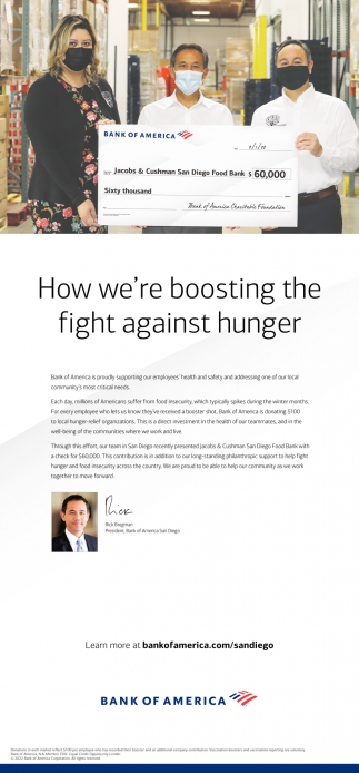 How We're Boosting The fight Against Hunger