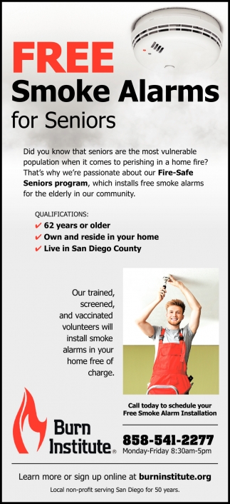 Free Smoke Alarms for Seniors
