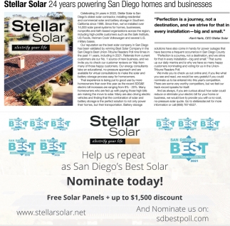 24 Years Powering San Diego Homes and Businesses