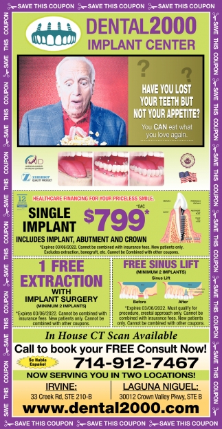 Have You Lost Your Teeth But Not Your Appetite?