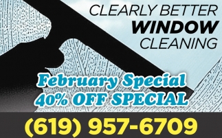 February Special 40% OFF Special