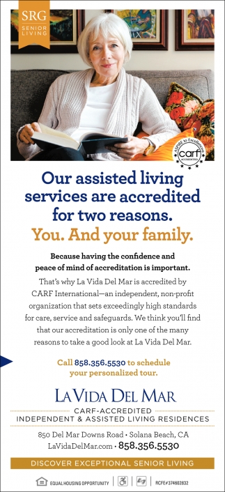Our Assisted Living Services Accredited For Two Reasons
