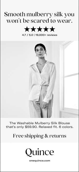 Smooth Mulberry Silk You Won't Be Scared To Wear
