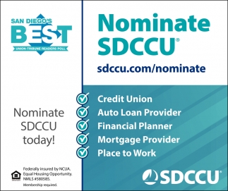 Nominate SDCCU