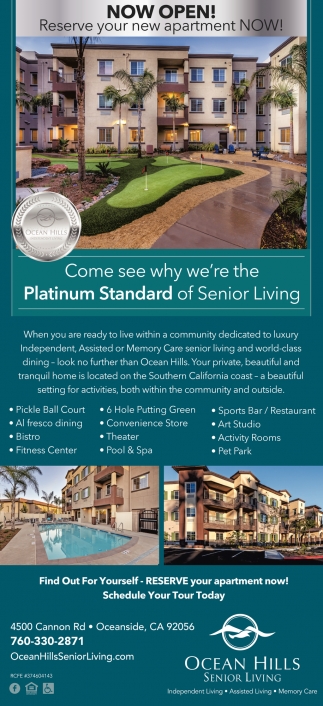 The Platinum Standard of Senior Living and the Lifestyle You Deserve