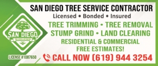 Tree Service Contractor
