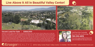 Live The Country Dream in Valley Center