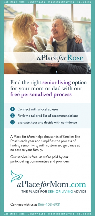 The Place for Senior Living Advice